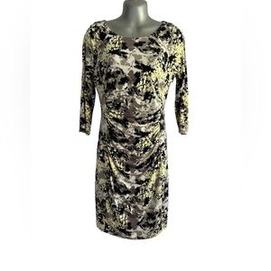 Jennifer Lopez Ruched Striped Dress • Size: S • Used